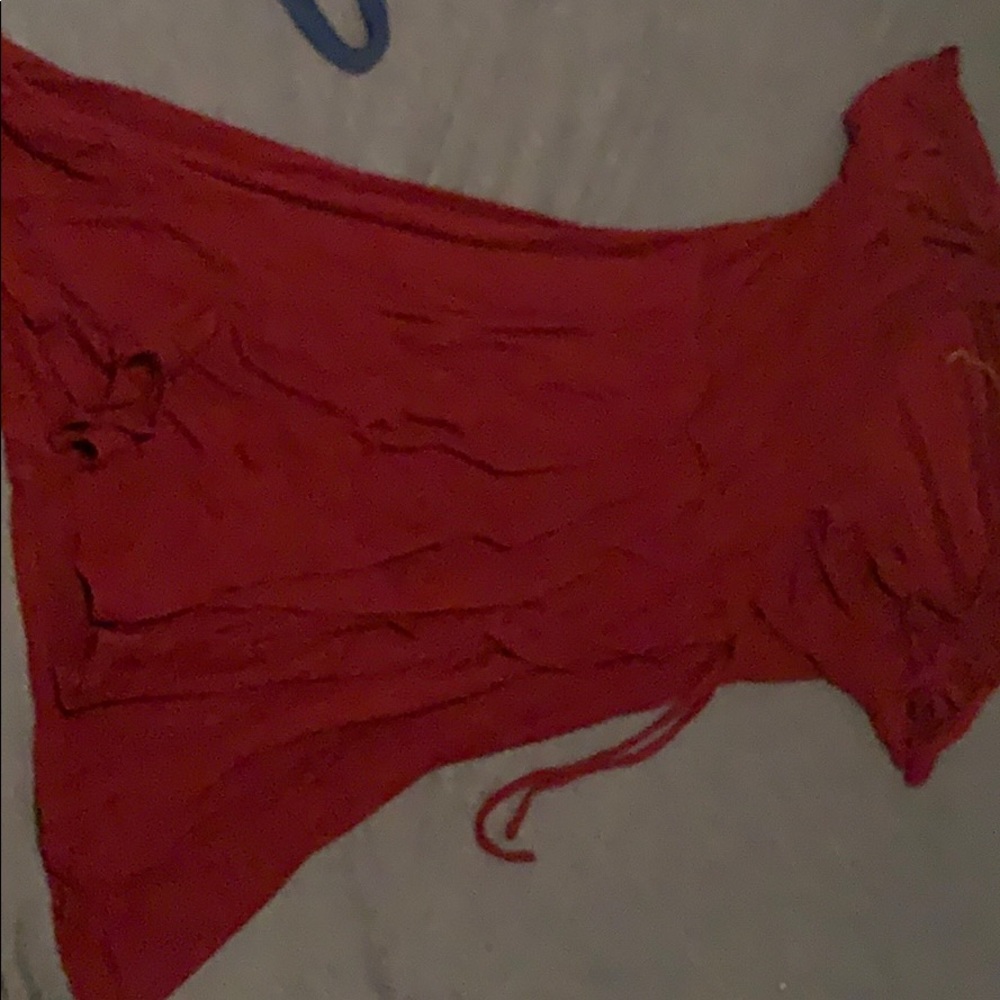Maroon dress